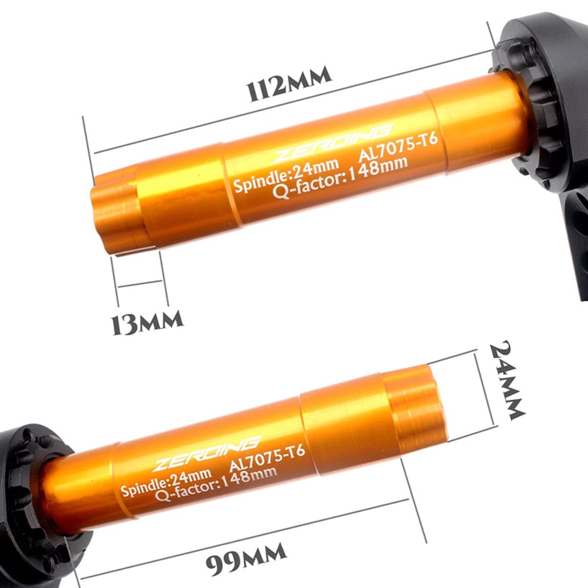 REさん専用　165mmクランク+ スパイダーアーム REさん専用 165mmクランク+ スパイダーアーム